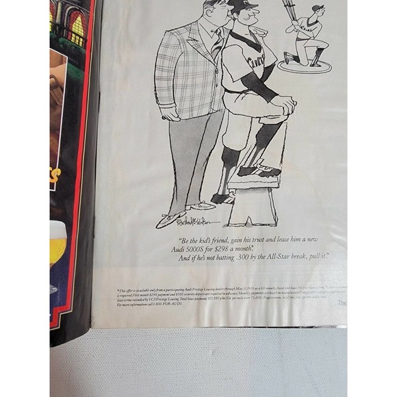 1986 BOSTON RED SOX ROGER CLEMENS‎ LORD OF THE K'S Sports Illustrated 1980s - Picture 2 of 5